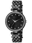 twixy Black Metal Analog Womens Watch