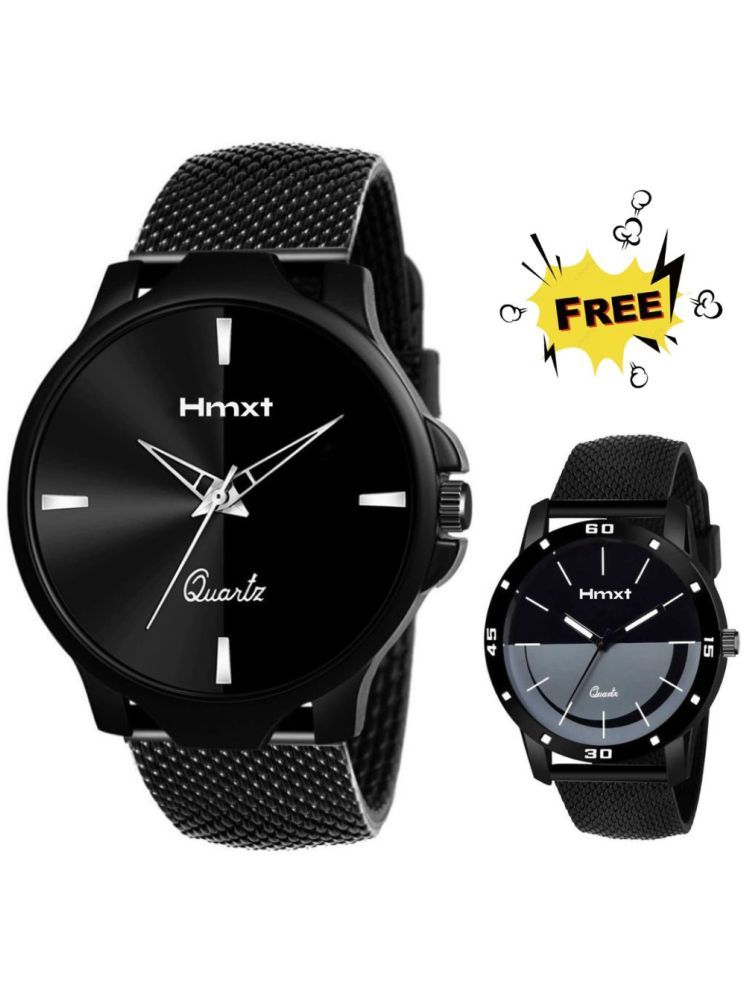     			HMXT Analog Watch Watches Combo For Men and Boys ( Pack of 2 )