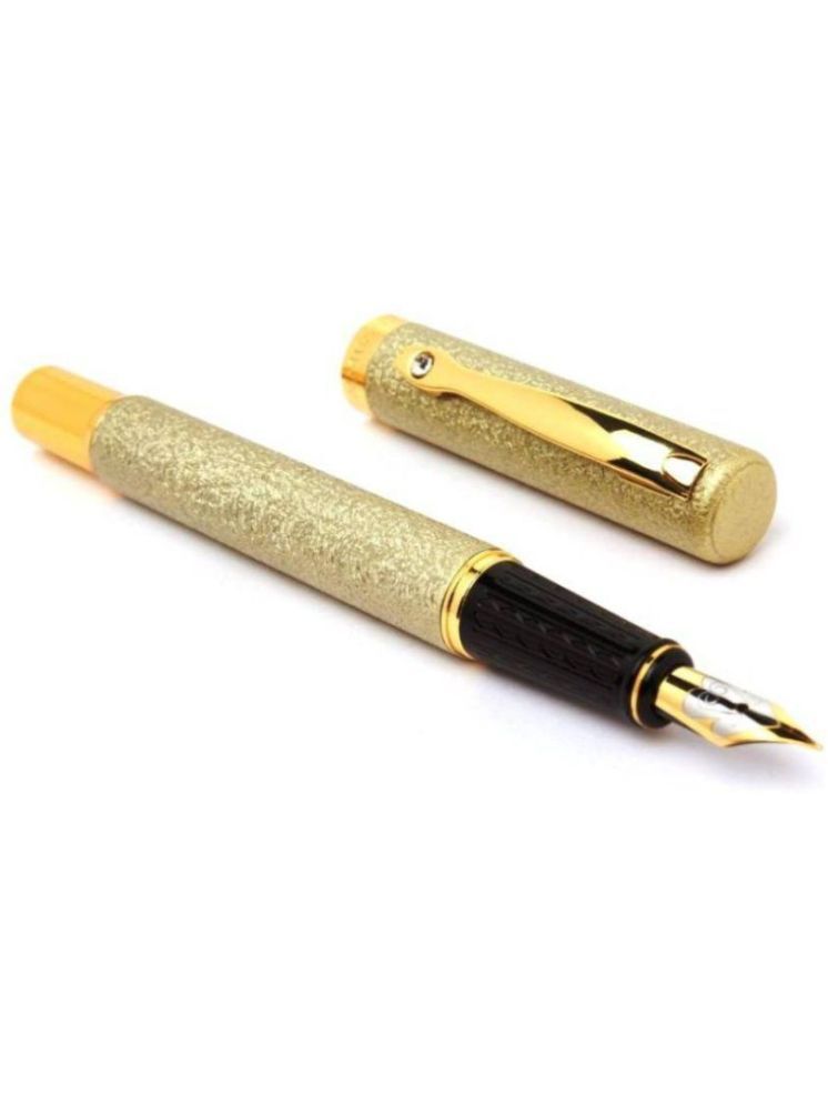     			Srpc Gold Medium Line Fountain Pen ( Pack of 1 )