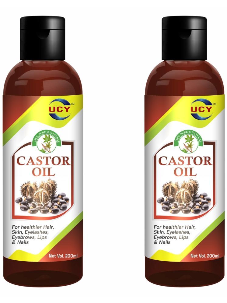     			UCY Anti Hair Fall Castor Oil 400 ml ( Pack of 2 )