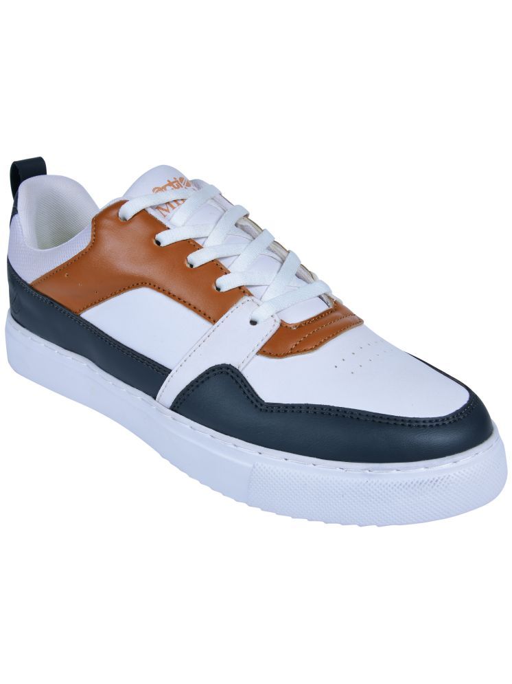     			Action Milano Tan Men's Sneakers