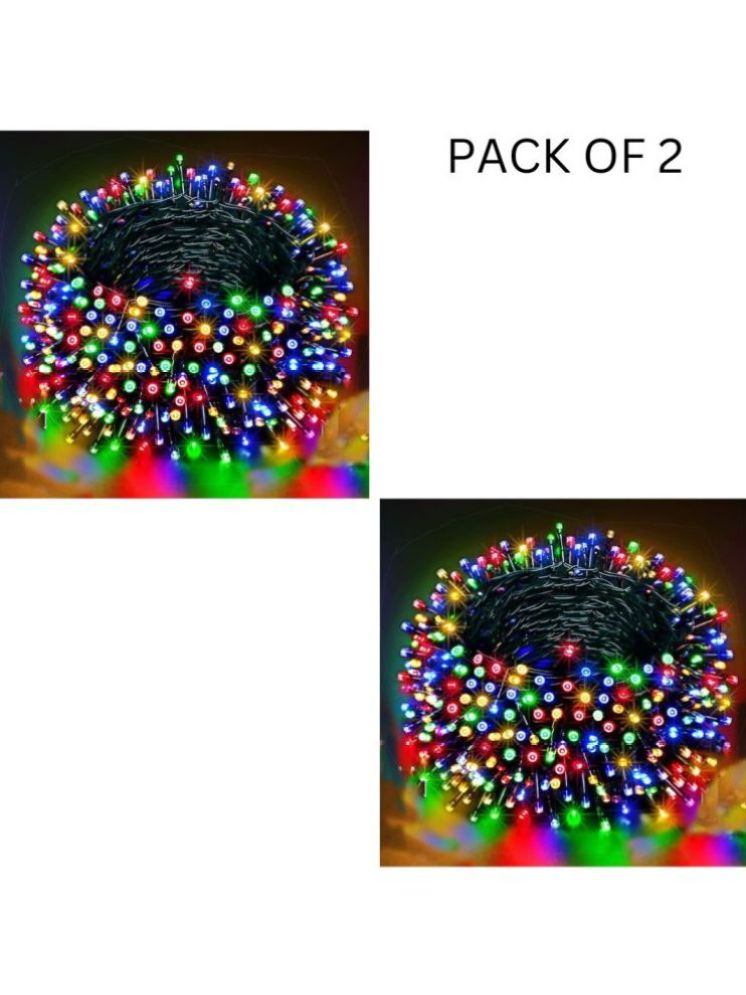     			Kadio Multicolor 40M String Light ( Pack of 2 )