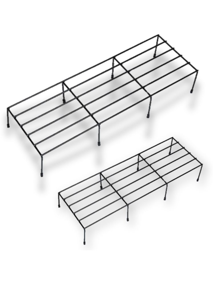     			Neonnest Black Planter Stand ( Pack of 2 )