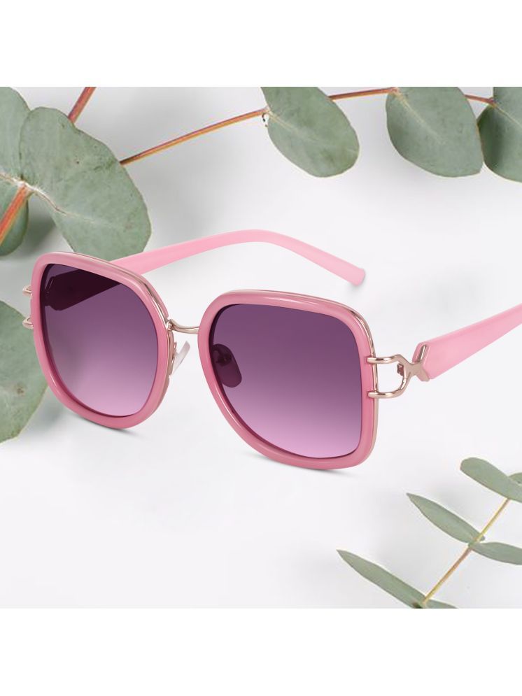     			Peter Jones Pink Square Sunglasses ( Pack of 1 )