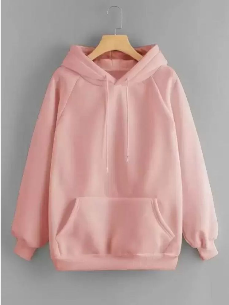     			Unicus Apparel Fleece Women's Hooded Sweatshirt ( Peach )