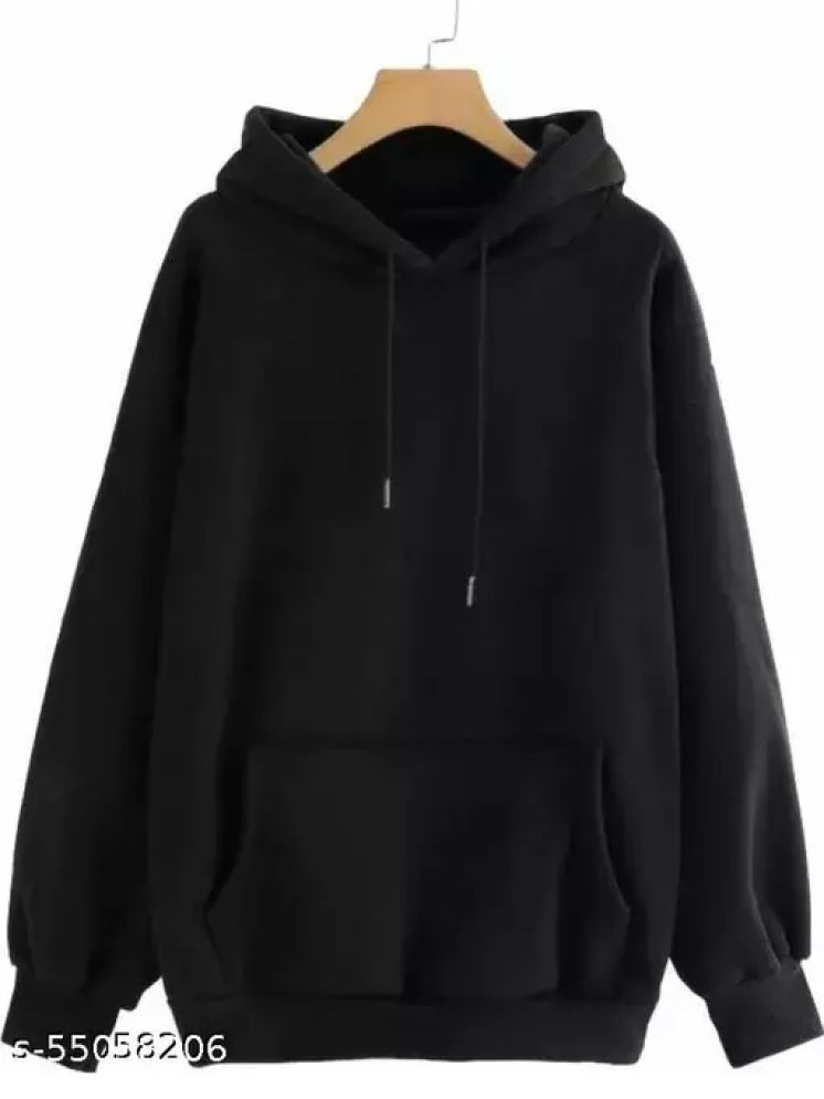     			Unicus Apparel Fleece Women's Hooded Sweatshirt ( Black )