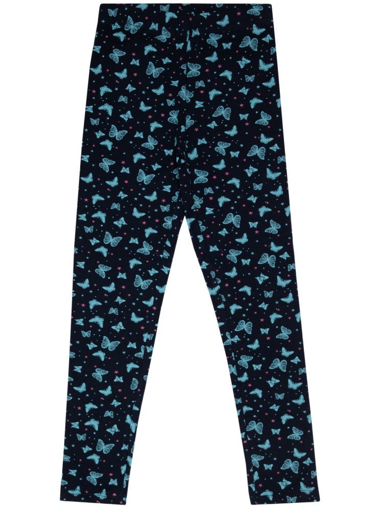     			Bodycare Pack of 1 Cotton Blend Leggings For Girls ( Navy Blue )