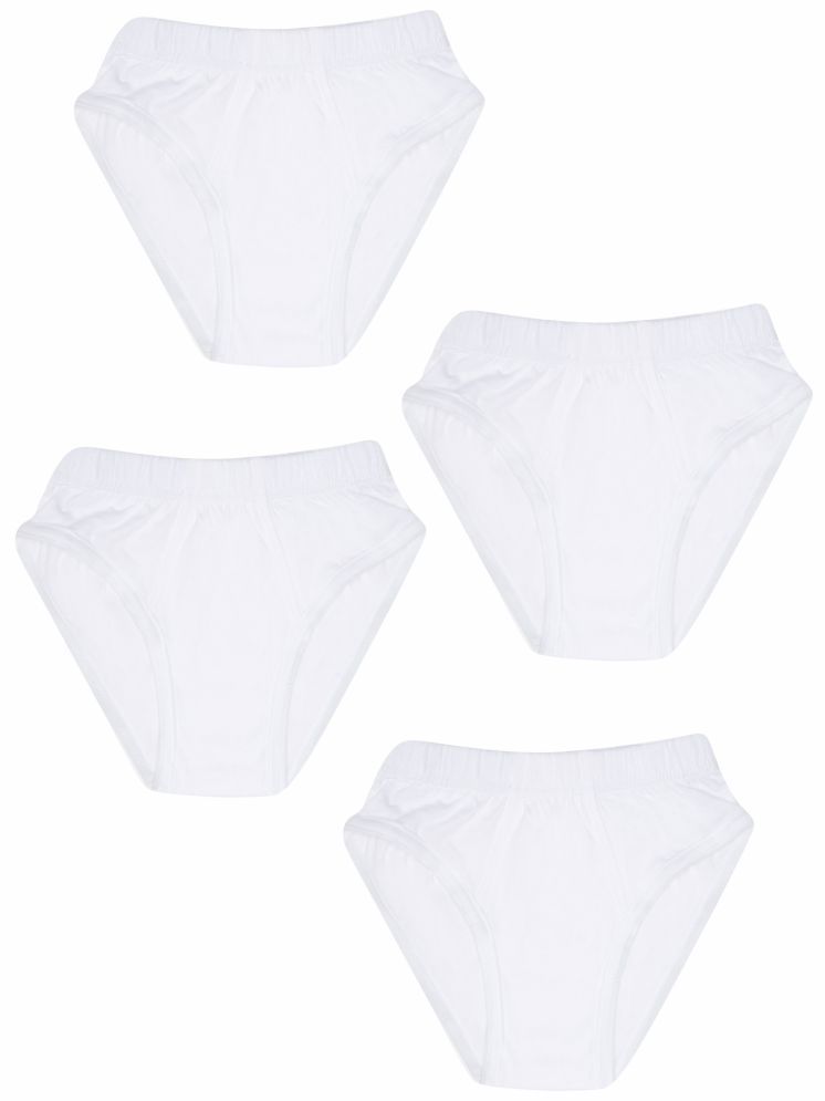     			Bodycare Pack of 4 Cotton Blend Briefs For Boys ( White )