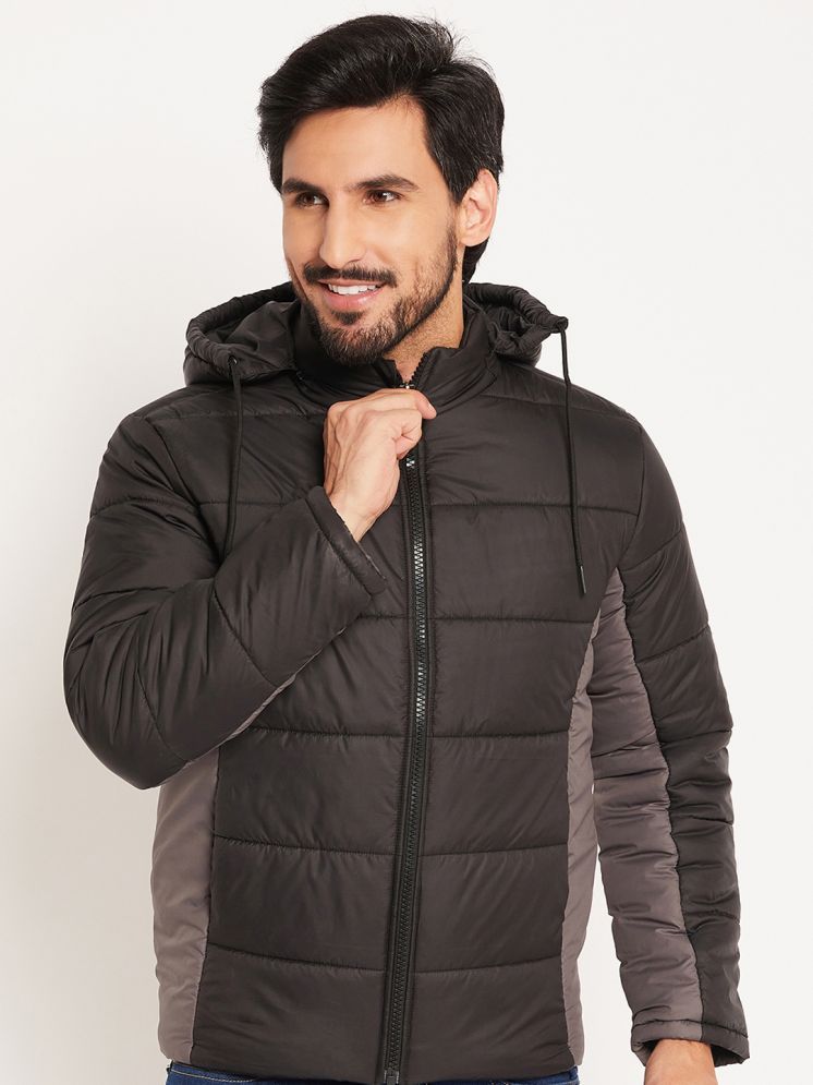     			VERO MODERNO Polyester Men's Puffer Jacket - Black ( Pack of 1 )