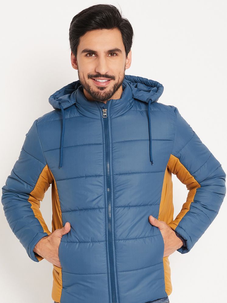     			VERO MODERNO Polyester Men's Puffer Jacket - Navy ( Pack of 1 )