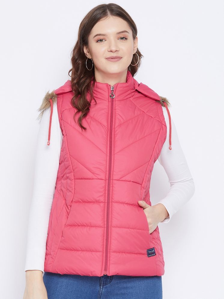     			VERO MODERNO - Polyester Pink Puffer