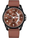 Jainx Brown Silicon Analog Men's Watch