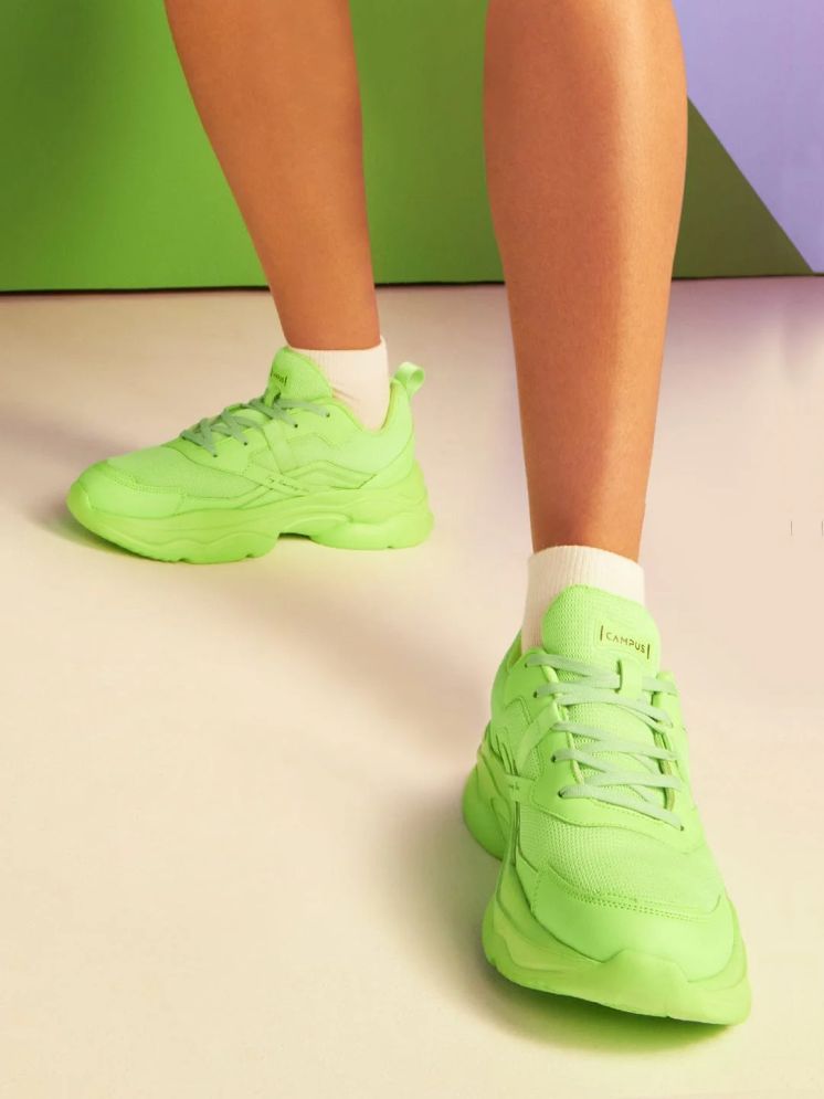     			Campus - Green Women's Running Shoes