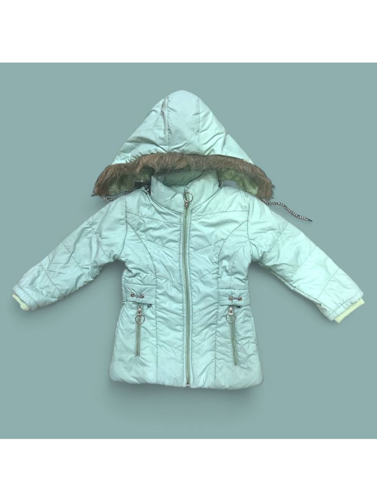     			Hushbucks Polyester Quilted & Bomber For Girls ( Mint Green , Pack of 1 )