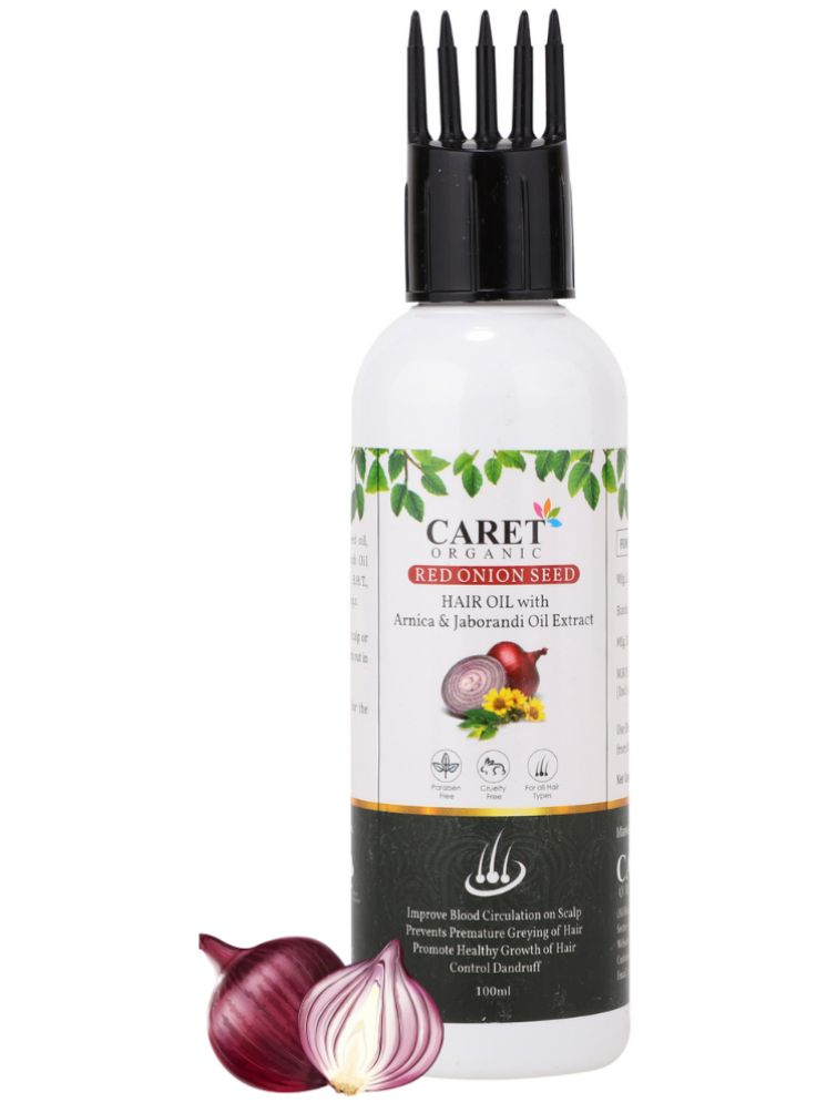     			Caret Organic Hair Growth Onion Oil 100 ml ( Pack of 1 )