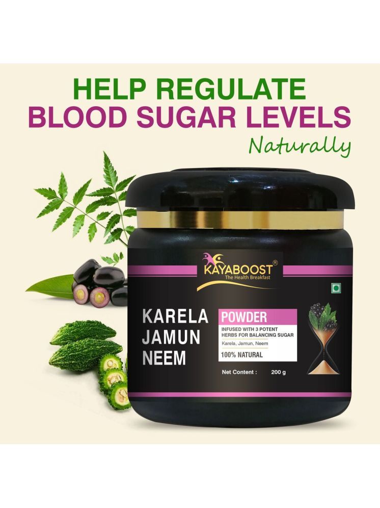     			KAYABOOST Organics Jamun, Neem & Karela Powder 200 gm