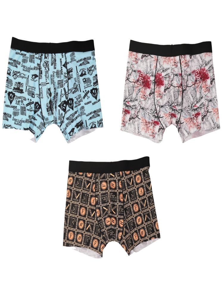     			Vividvibe Pack of 3 Nylon Men's Trunks ( Multicolor5 ) Trunk