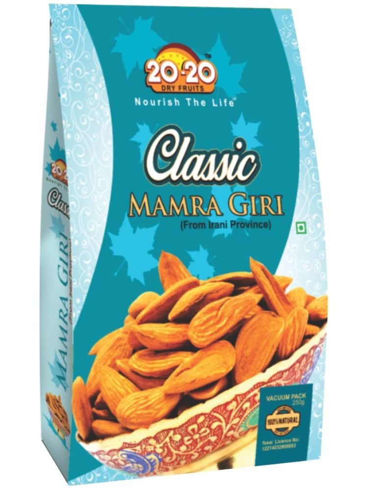     			20-20 Dry Fruits Mamra Almonds 250