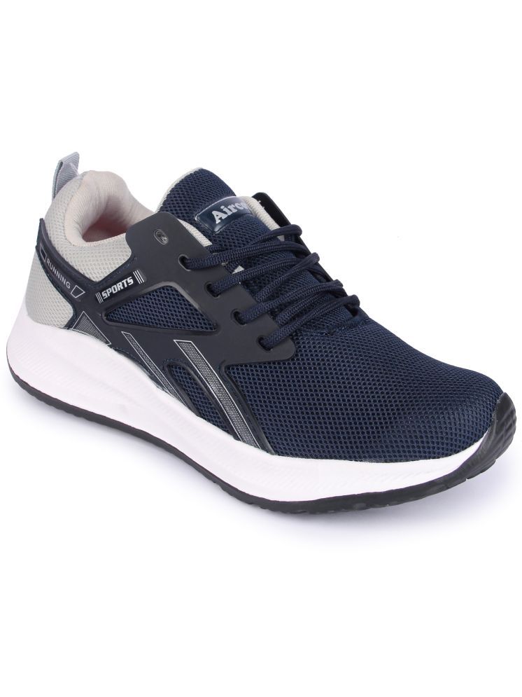     			AIRCON PLAY101 Blue,Light Grey Men's Sports Running Shoes