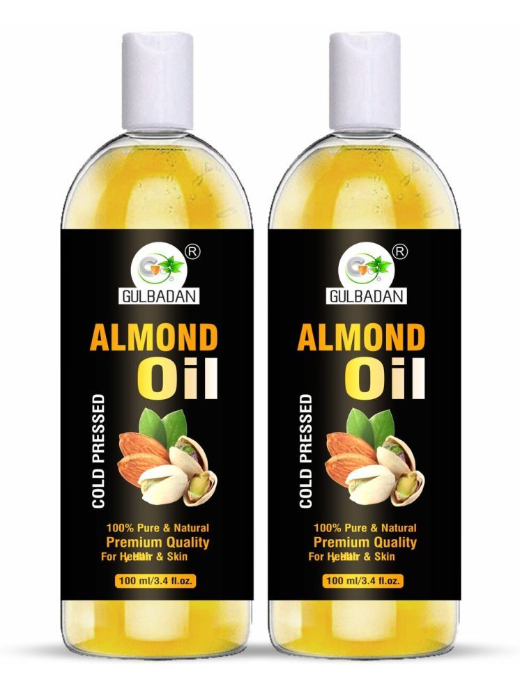     			GULBADAN Hair Growth Almond Oil 200 ml ( Pack of 2 )