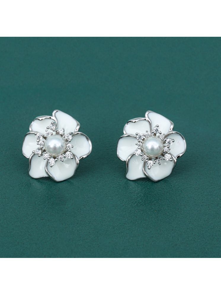     			Maira 925 Sterling Silver Silver Earring