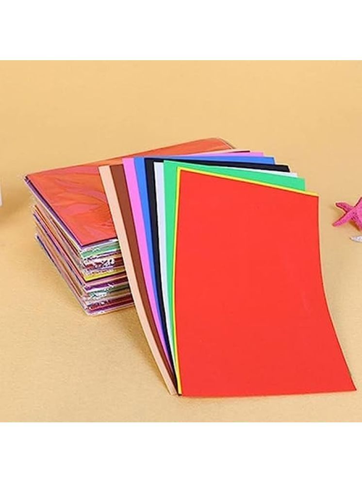     			Freedy Neon Origami Paper 15 cm X 15 cm Pack of 100 Sheets (10 sheet x 10 color) Fluorescent Color Both Side Coloured For Origami, Scrapbooking, Project Work