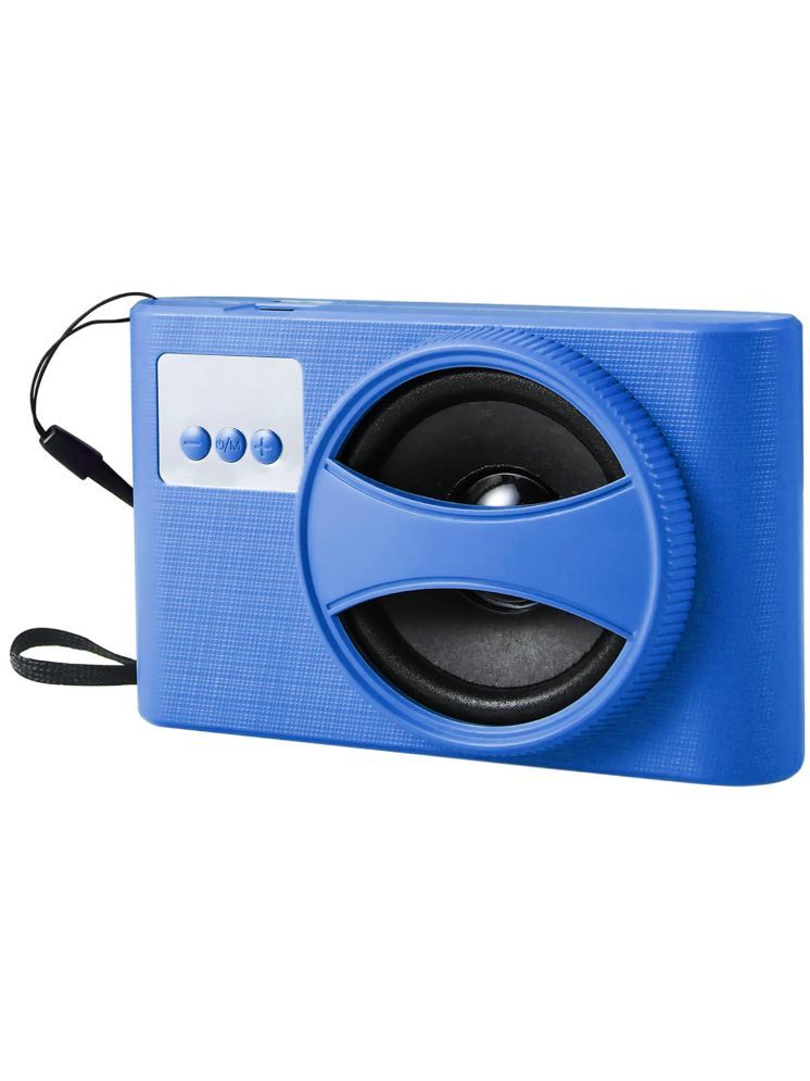     			Retailstore Wireless 5 W Bluetooth Speaker Bluetooth v5.0 with USB,SD card Slot Playback Time 6 hrs Blue