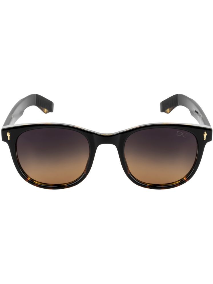     			Hexxa Black Oversized Sunglasses ( Pack of 1 )