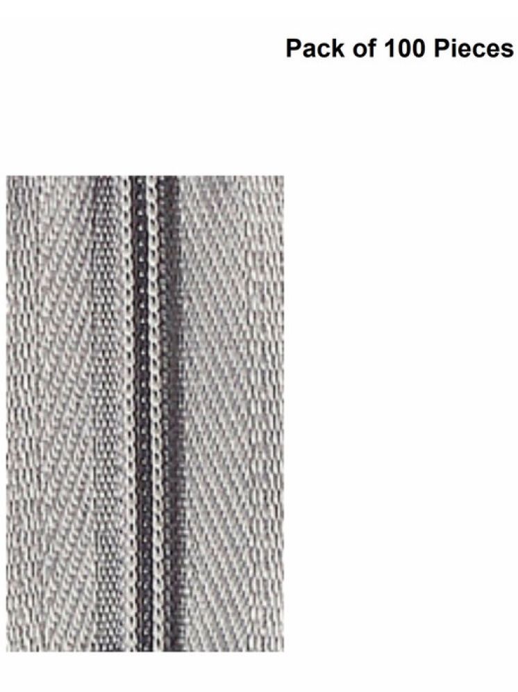     			Jyoti Zipper - CFC Size 3 - Color 11 (100 Zips of 8 Inches) Open-Ended, Ideal for Tailoring, Crafts, Fashion, Dressmaking | Zips Used in Stitching, Sewing, Pants, Bags - Pack of 100 Pieces