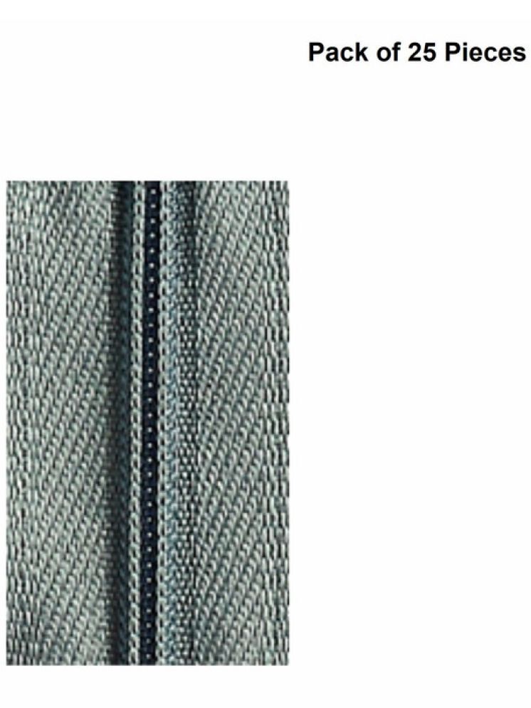     			Jyoti Zipper - CFC Size 3 - Color 13 (25 Zips of 8 Inches) Open-Ended, Ideal for Tailoring, Crafts, Fashion, Dressmaking | Zips Used in Stitching, Sewing, Pants, Bags - Pack of 25 Pieces