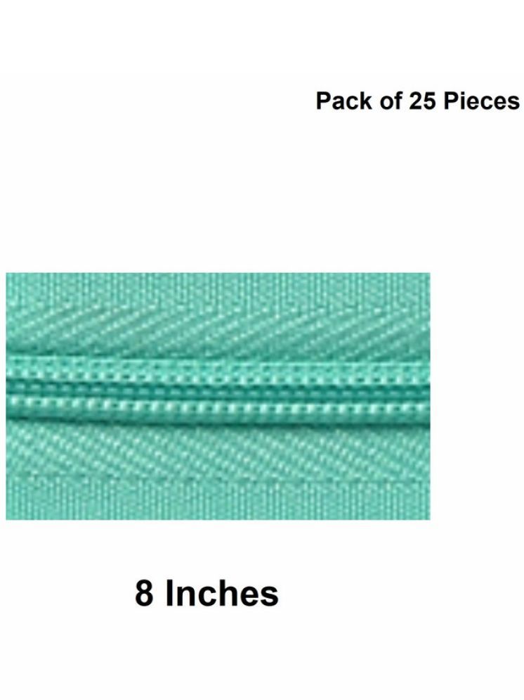     			Jyoti Zipper - Concealed Size 3 - Color 16 (25 Zips of 8 Inches) Open-Ended, Ideal for Tailoring, Crafts, Fashion, Dressmaking | Zips Used in Stitching, Sewing, Pants, Bags - Pack of 25 Pieces