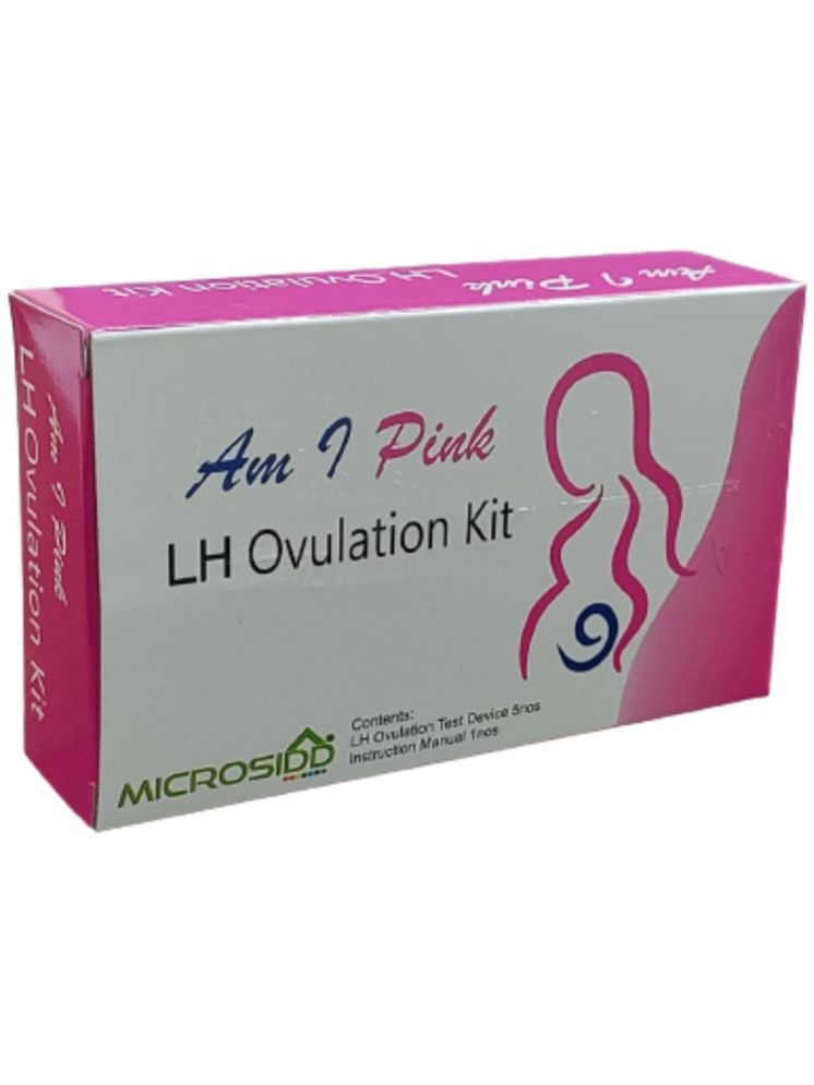     			MICROSIDD Am I Pink LH Ovulation Kit  (10 Tests, Pack of 10)