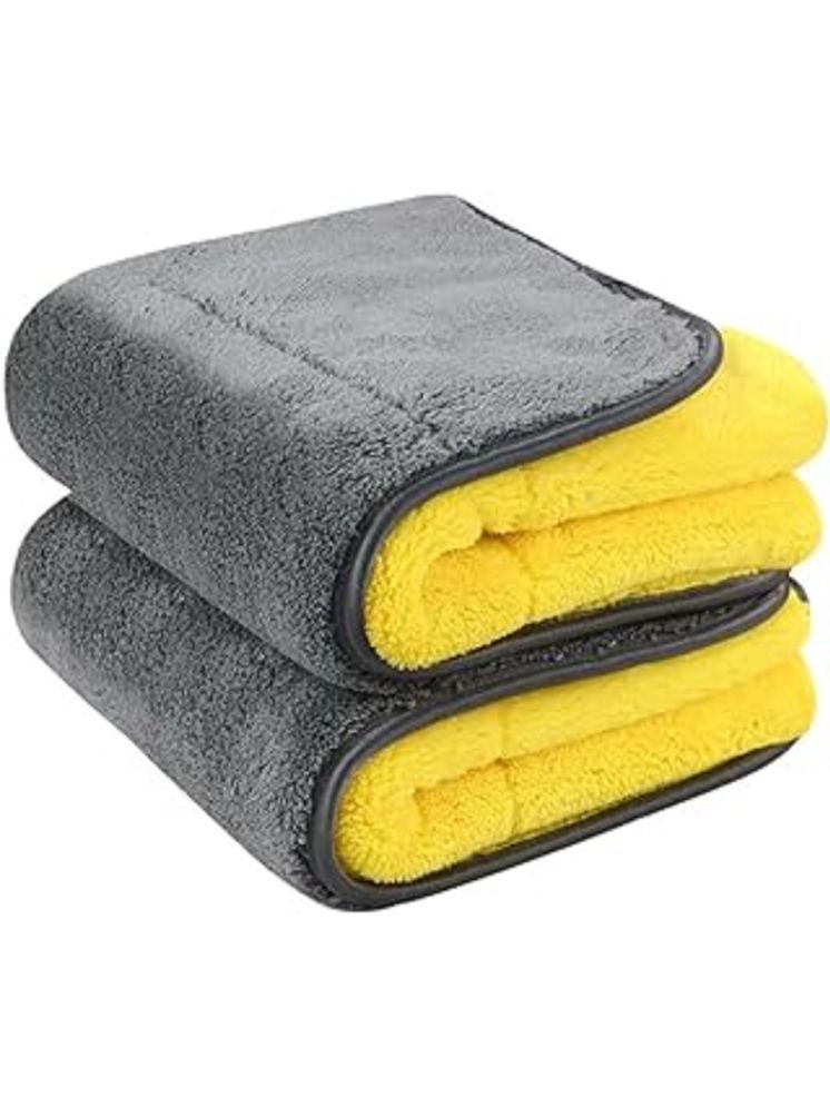     			Mannat Multicolor 250 GSM Microfiber Cloth For Automobile ( Pack of 2 )