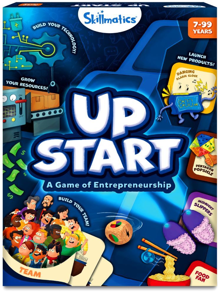     			Skillmatics Board Game - Up Start, Entrepreneurship and Business Strategy Game for Kids, Teens and Adults, Fun for Family & Friends, Game Night, Gifts for Boys and Girls Ages 7, 8, 9 and Up