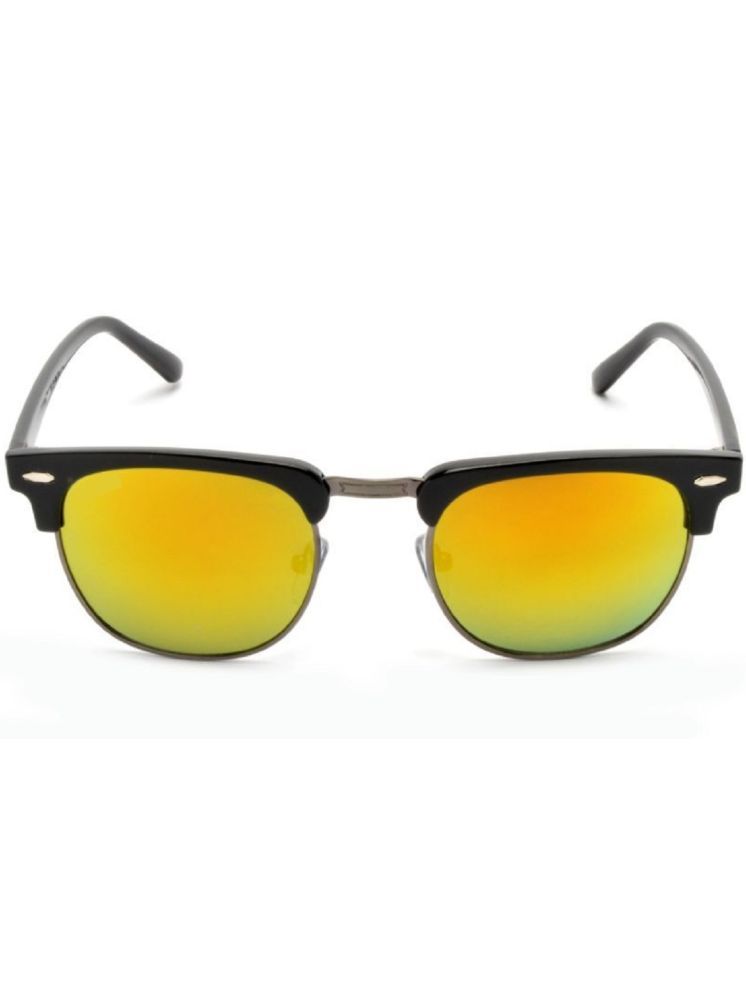     			Sunnies Black Square Sunglasses ( Pack of 1 )