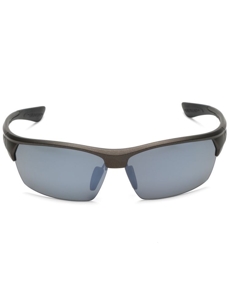     			Sunnies Light Grey Rectangular Sunglasses ( Pack of 1 )