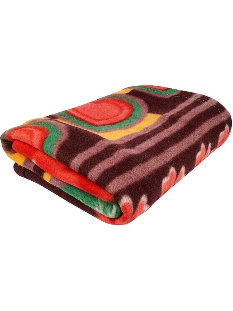     			Welhouse Fleece Floral Single Bed Blanket ( 222 cm x 150 cm ) - Multicolor ( Pack of 1 ) Assorted