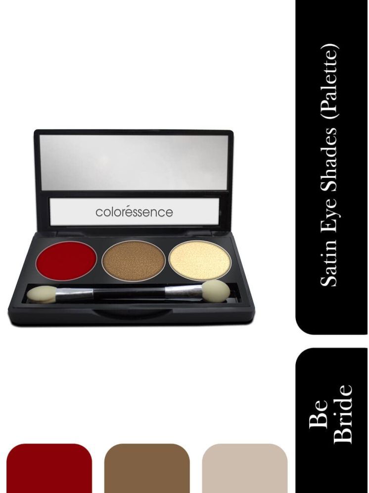     			Coloressence Satin Eye Shadow Palette-Be Bride (Red)-7.5gm