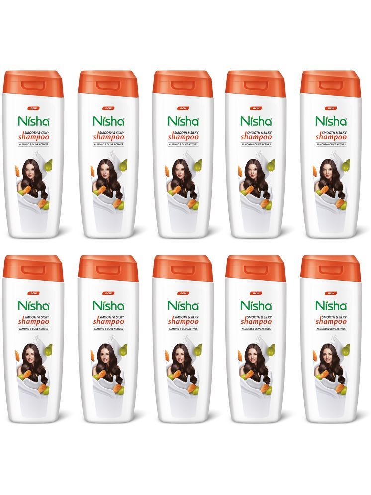     			Nisha Smoothening Shampoo 75ml ( Pack of 10 )