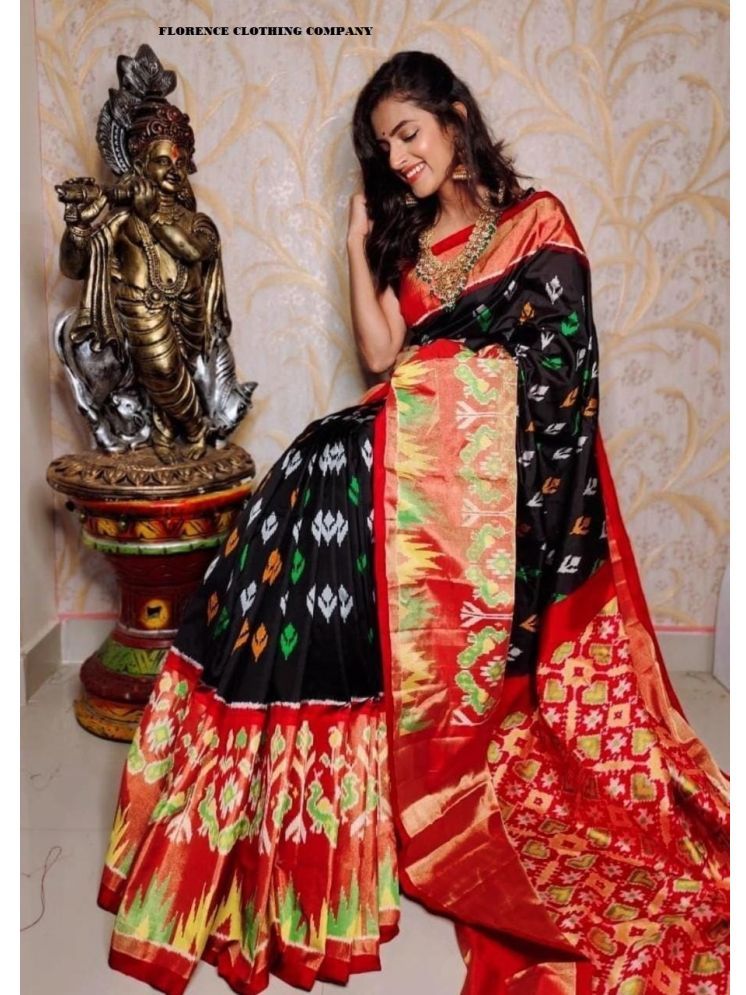     			Samai Cotton Silk Printed Saree With Blouse Piece - Multicolor7 ( Pack of 1 )