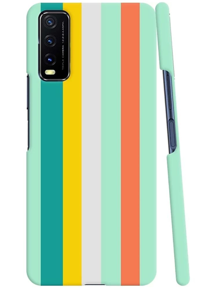     			T4U THINGS4U Multicolor Printed Back Cover Polycarbonate Compatible For Vivo Y20A ( Pack of 1 )