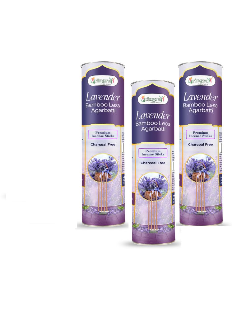     			Vringra Incense Stick Lavender 100 gm ( Pack of 3 )