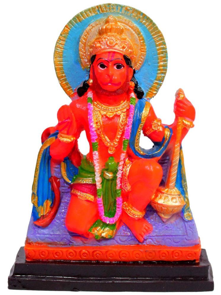     			WINSOME COLLECTION Marble Dusk Lord Hanuman Idol ( 10 cm )