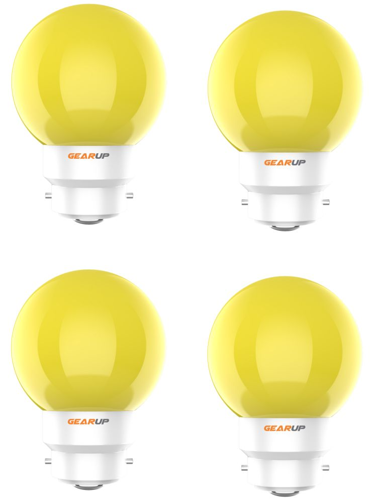     			Gearup 0.5W Dimmable LED Bulb ( Pack of 4 )