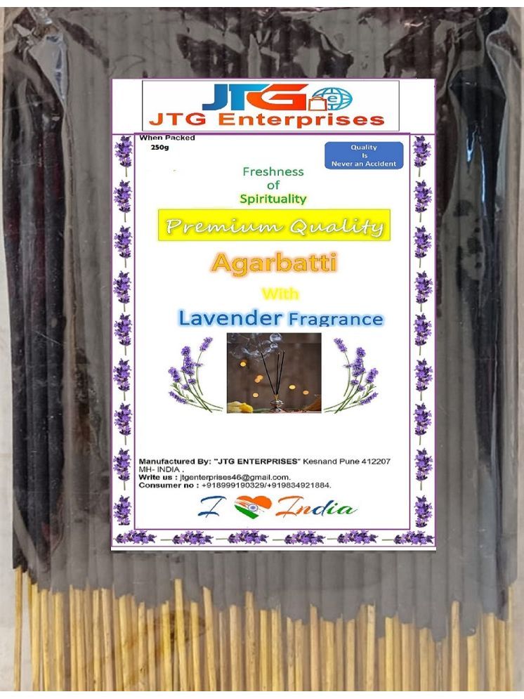     			JTG enterprises Incense Stick Lavender 750 gm ( Pack of 3 )