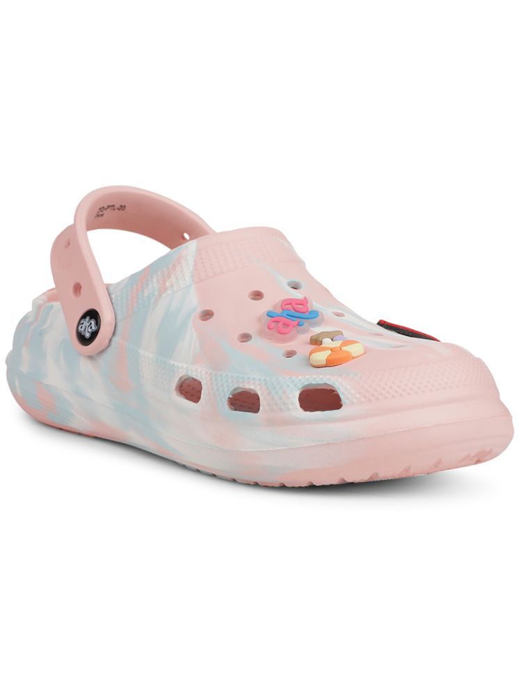     			Liberty Pink Clogs