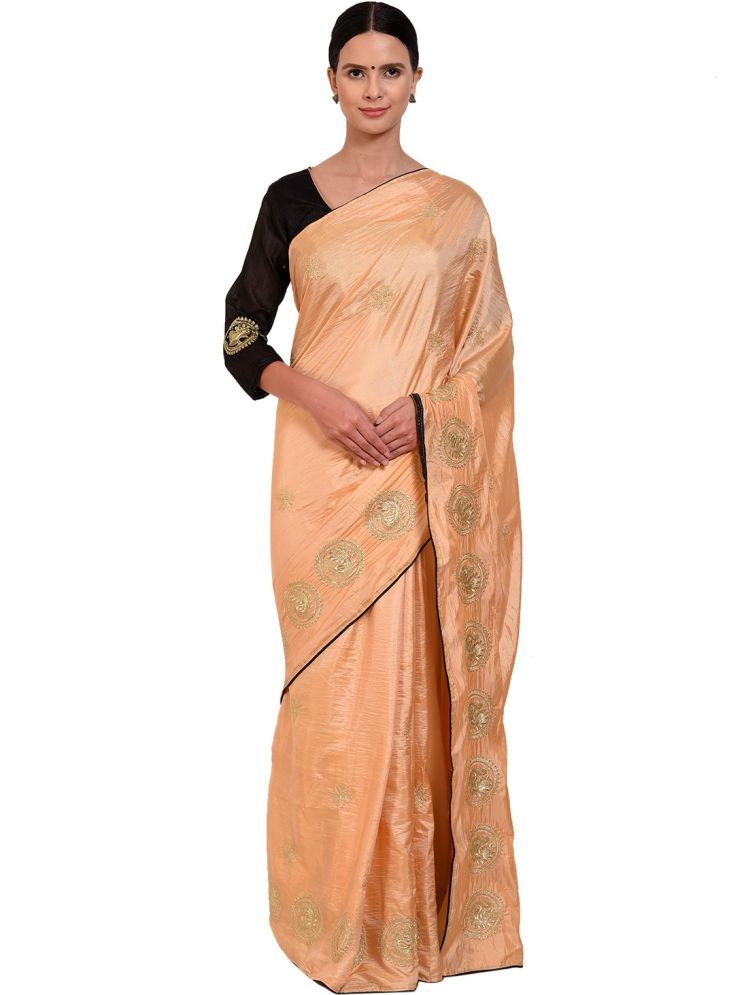     			Samai Cotton Silk Solid Saree With Blouse Piece - Multicolor7 ( Pack of 1 )