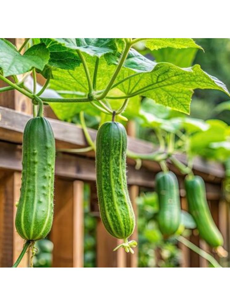     			Jignisha Seeds Green Cucumber Vegetable ( 50 Seeds )