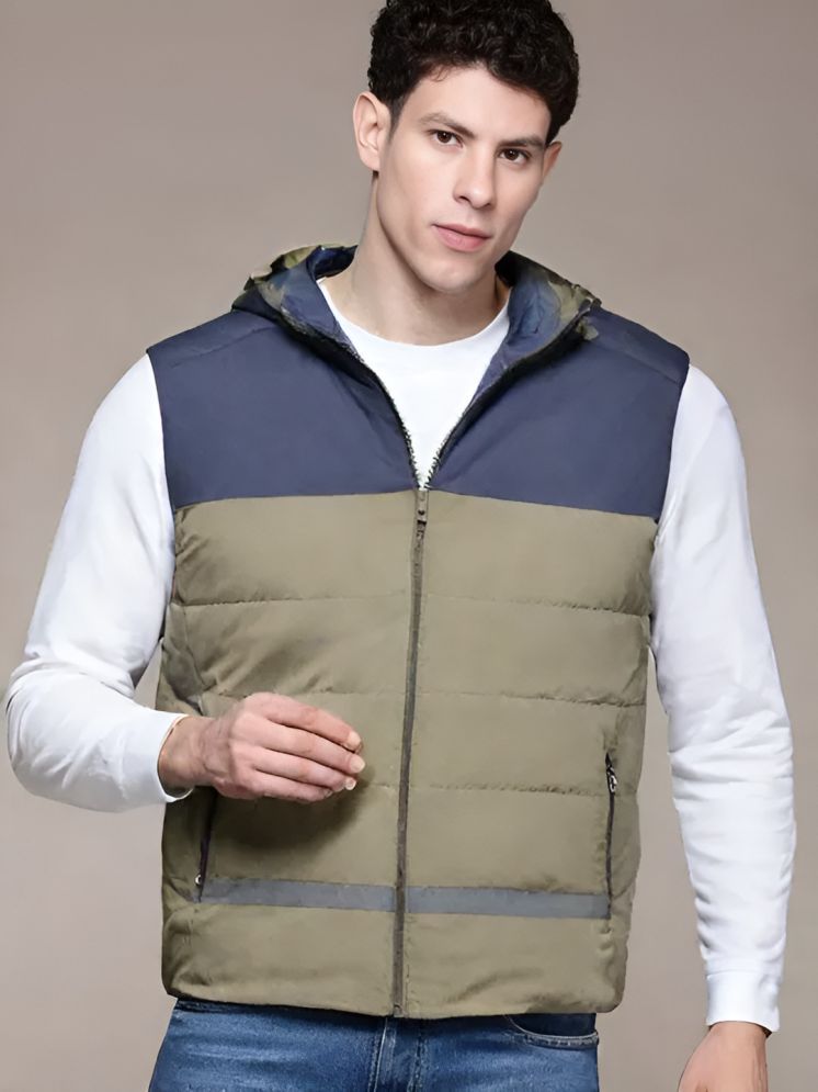     			plusperfaction Polyester Men's Puffer Jacket - Multicolor ( Pack of 1 )